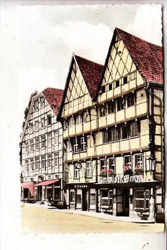4770 SOEST, Fachwerkhäuser am Markt, 1961