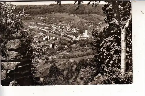 5526 BOLLENDORF, Panoramaansicht, Deutsch-Luxemburger Grenze