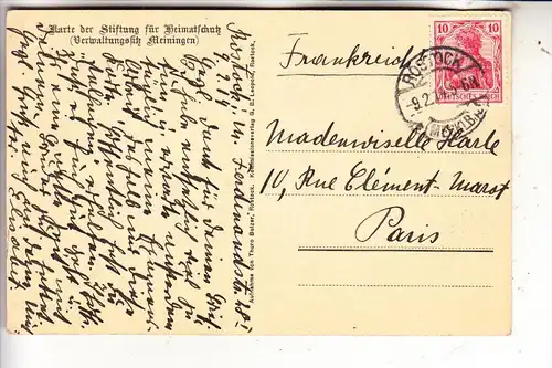 0-2500 ROSTOCK, Mühlenstrasse, Giebelhäuser, 1914