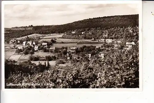 6121 ROTHENBERG - KORTELSHÜTTE, Panorama, Landpoststempel "Kortelshütte über Beerfelden (Odenwald)"