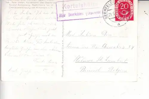 6121 ROTHENBERG - KORTELSHÜTTE, Panorama, Landpoststempel "Kortelshütte über Beerfelden (Odenwald)"
