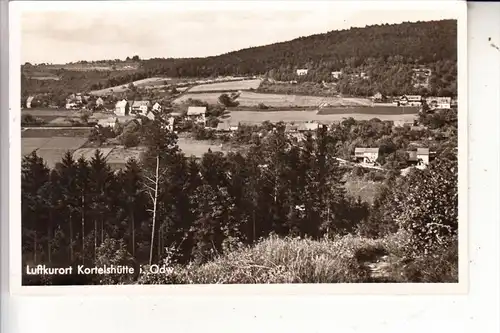 6121 ROTHENBERG - KORTELSHÜTTE, Panorama, Landpoststempel "Kortelshütte über Beerfelden (Odenwald)"