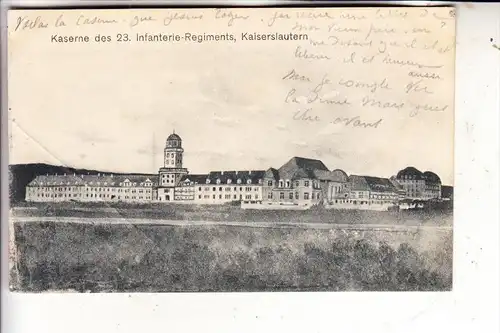 6750 KAISERSLAUTERN, Kaserne des 23. Infanterie Regiments, Druckstelle