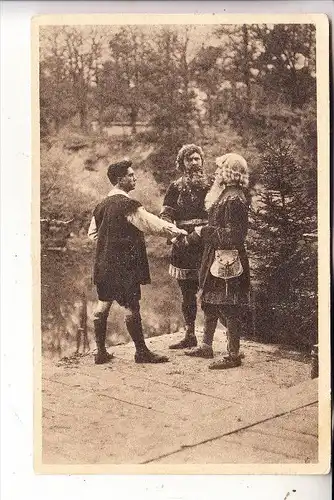4444 BAD BENTHEIM, Freilichtspiele: Wilhelm Tell 1926, Einriss hinterklebt