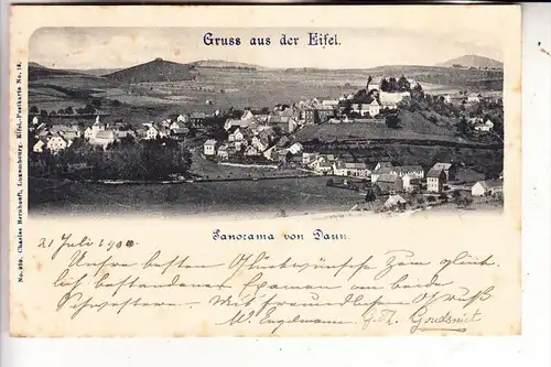 5568 DAUN, Panorama, 1900, Bernhoeft