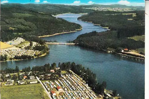 5768 SUNDERN, Sorpesee, Campingplatz, Luftaufnahme