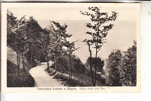 0-2331 LOHME / Rügen, Blick nach der See