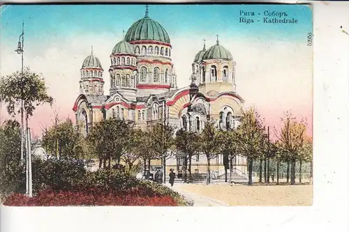 LETTLAND - RIGA, Kathedrale, Verlag - Stengel