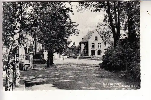 4772 BAD SASSENDORF, Blick auf das Amtsgebäude