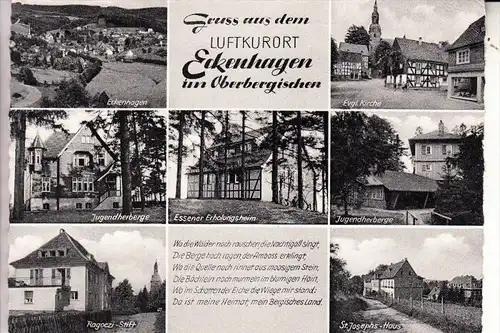 5226 REICHSHOF - ECKENHAGEN, Mehrbild, 1962