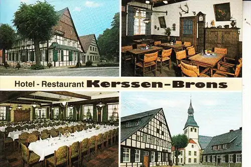 4447 HOPSTEN, Hotel Restaurant Kerssen-Brons