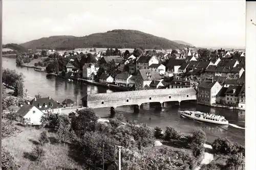 7706 GAILINGEN, Blick auf die Grenze Deutschland - Schweiz