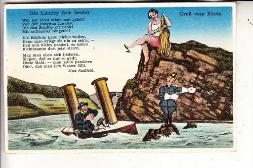 5423 LORELEY, Humor, Polizei