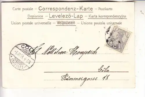 MODE, Künstler-Karte 1901