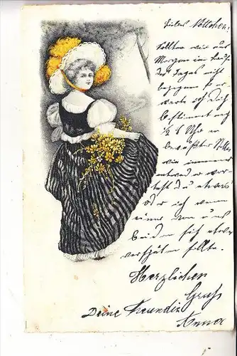 MODE, Künstler-Karte 1901