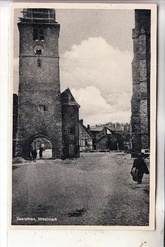 F 57430 SARRALBE / SAARALBEN, Strassenansicht