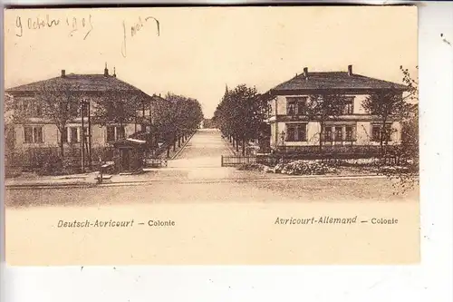 F 57810 DEUTSCH AVRICOURT / AVRICOURT ALLEMAND, Colonie, 1905