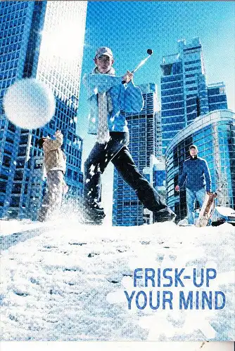 SPORT - GOLF, Werbung / advertising FRISK