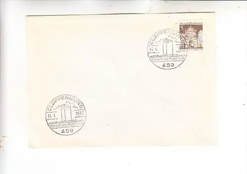 4590 CLOPPENBURG, Postgeschichte, Sonderstempel Einweihung Pfanni - Werke, 1967