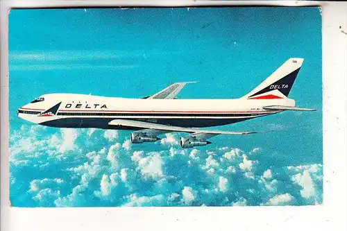 FLUGZEUGE / Airplanes / Avion - DELTA 747