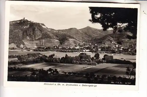 5340 BAD HONNEF - RHÖNDORF, Panorama, 1936