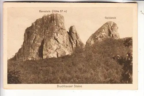 5787 OLSBERG - BRUCHHAUSEN, Bruchhauser Steine