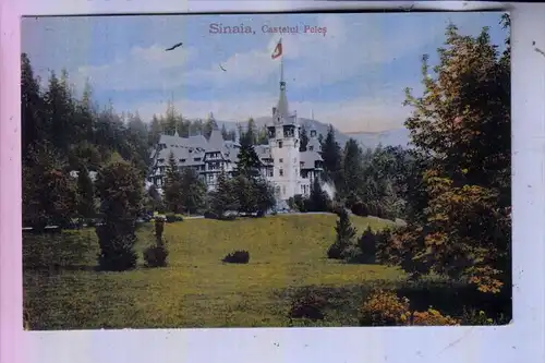 ROMANIA / RUMÄNIEN - SINAIA, Castelul Feles, 1918