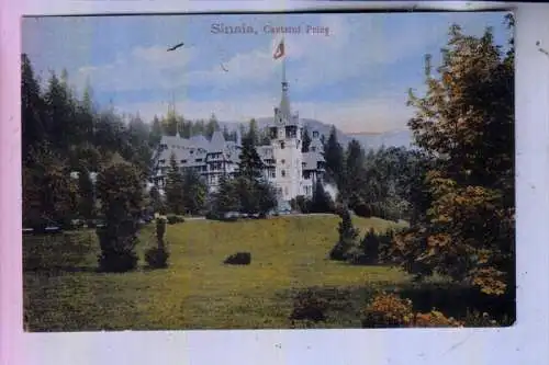 ROMANIA / RUMÄNIEN - SINAIA, Castelul Feles, Pelesch Schloß, 1918