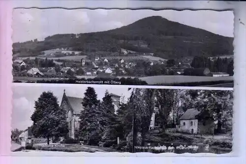 5330 KÖNIGSWINTER - HEISTERBACHERROTT, Panorama, Thaddäus-Kirche, Nikolaus-Kapelle