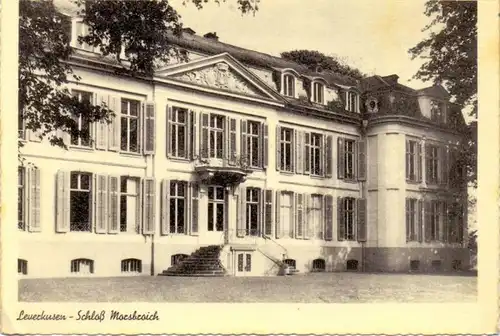 5090 LEVERKUSEN - ALKENRATH, Schloß Morsbroich, 1959