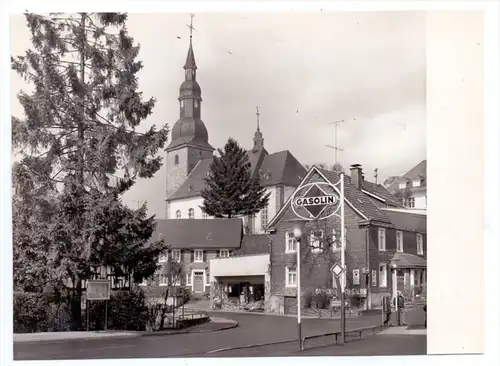 5226 REICHSHOF - ECKENHAGEN, Archiv-Stück Korr Verlag, Gasolin-Tankstelle