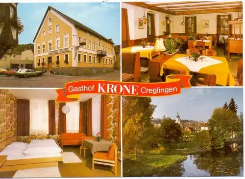 6993 CREGLINGEN, Hotel Restaurant Krone