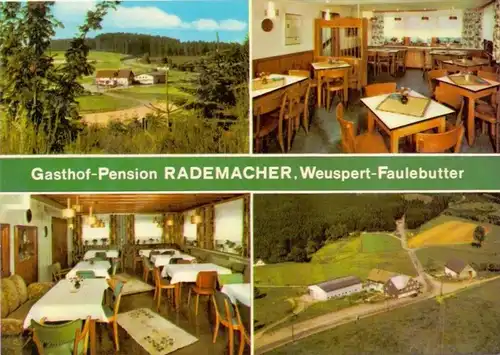 5950 FINNENTROP - WEUSPERT-FAULEBUTTER, Gasthof Rademacher