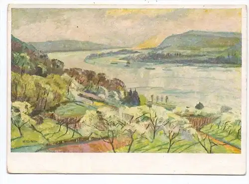 5330 KÖNIGSWINTER, Künstler-Karte Erich von Perfall, Künstler-Hilfswerk 1937