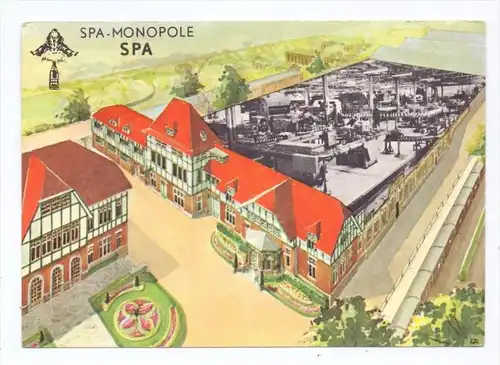 B 4900 SPA, SPA MONOPOLE, Mineral-Wasser, 1963