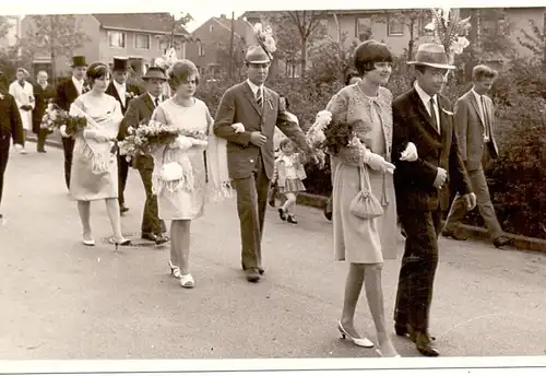 5030 HÜRTH - GLEUEL, Schützenkönig, 60er Jahre, 2 Photo-AK