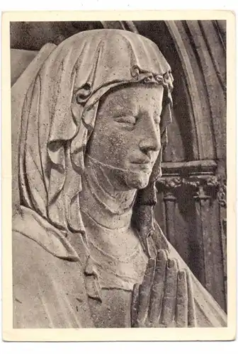 5068 ODENTHAL - ALTENBERG, Grabmal Graf Gerhard I. & seiner Gemahlin Margarethe, Kopf der Margarethe