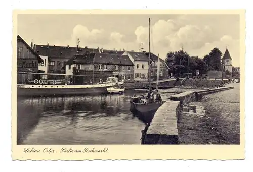 OSTPREUSSEN - LABIAU / POLESSK, Partie am Fischmarkt