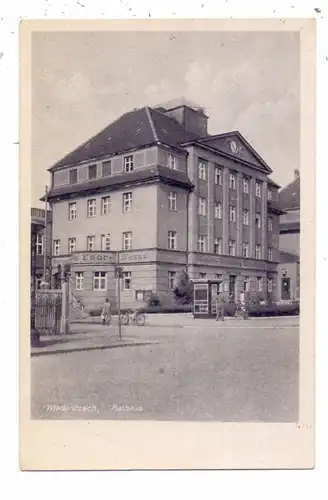 0-7000 LEIPZIG - WIEDERITZSCH, Rathaus, Sparkasse, Telefonzelle