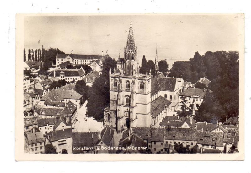 7750 KONSTANZ, Münster und Umgebung, Luftaufnahme, 1940 Nr