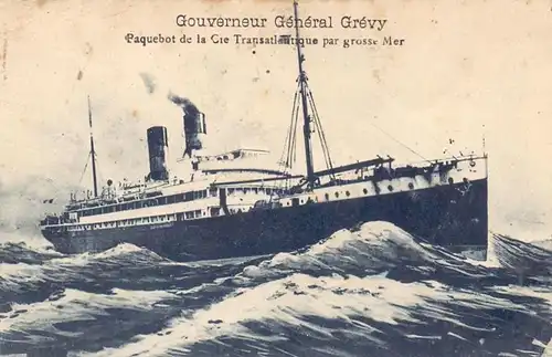 OZEANSCHIFF - Passagierschiff "Gouverneur General Grevy"