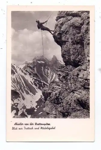 BERGSTEIGEN - Abseilen von der Krottenspitze / Oberstdorf