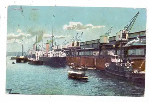 SCHLEPPER - Hamburger Hafen, Knackstedt & Näther, 1906