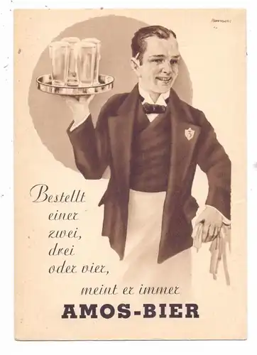 F 57000 METZ, Publicite / Werbung AMOS BIER