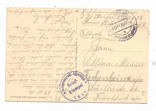 RUSSLAND / ROSSIJA - Bettler-Frauen, ethnic  / Völkerkunde, deutsche Feldpost, 1916