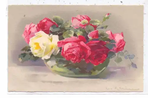 KÜNSTLER / ARTIST - CATHARINA KLEIN, Rosen, Meissner & Buch Serie 2412