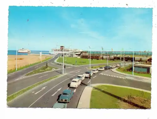 FÄHRE - Fährhafen Insel Fehmarn, Fährbahnhof Puttgarden, Fehmarn Kai, Auto-Oldtimer