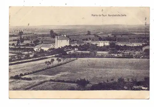 F 54700 PONT A MOUSSON, 1.Weltkrieg, Nordöstliche Seite, 1917, deutsche Fedlpost