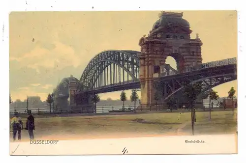 4000 DÜSSELDORF, Rheinbrücke