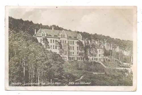 8770 LOHR, Heilstätte Luitpoldheim, 1919